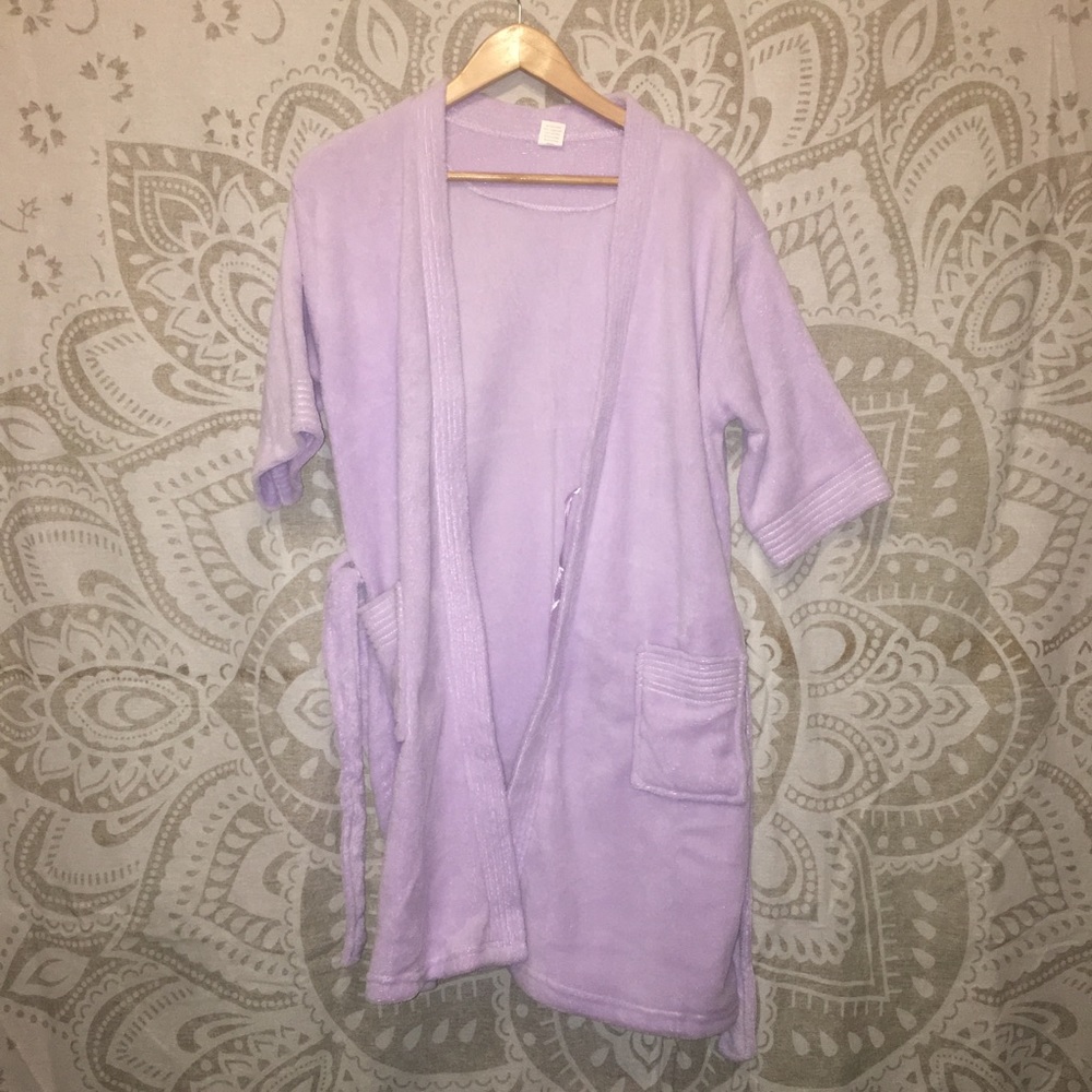 Purple Bath Robe